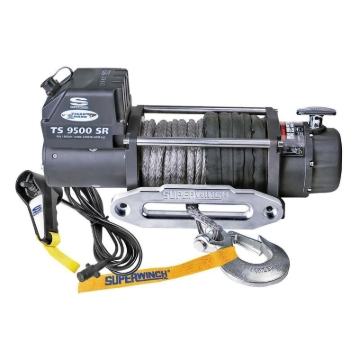 Picture of 9;500 lbs; 12 VDC; 3/8 in x 80 ft synthetic rope; weather sealed solenoid; handh
