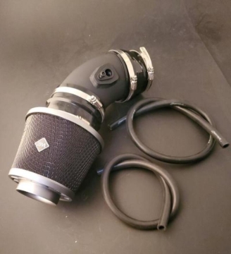Picture of Weapon R 13-16 Hyundai Genesis Coupe 3.8L V6 Stealth Secret Weapon Intake - Flat Black