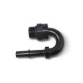 Picture of 3/8" SAE Quick-Disconnect x 8 Port Male Swivel 180 Degree O-ring seal, Black
