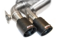Picture of Borla 19 Chevrolet Silverado/GMC Sierra 1500 6.2L SS Touring Catback Exhaust - Carbon Fiber Tips