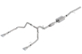Picture of Borla 19 Chevrolet Silverado/GMC Sierra 1500 6.2L SS (S-Type) Catback Exhaust - Square Chrome Tips