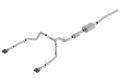 Picture of Borla 19 Chevrolet Silverado/GMC Sierra 1500 6.2L SS (S-Type) Catback Exhaust - Black Chrome Tips
