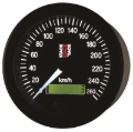 Picture of Autometer Stack 88mm 0-260 KM/H Electronic Speedometer - Black