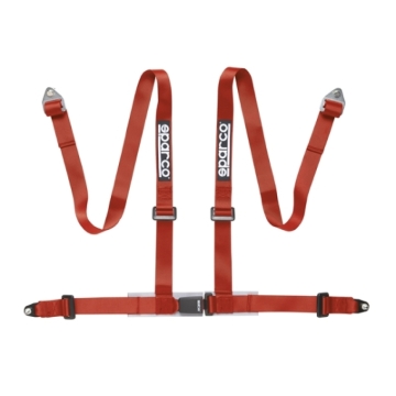 Picture of Sparco Belt 2 Inch Red 4Pt Bolt-In