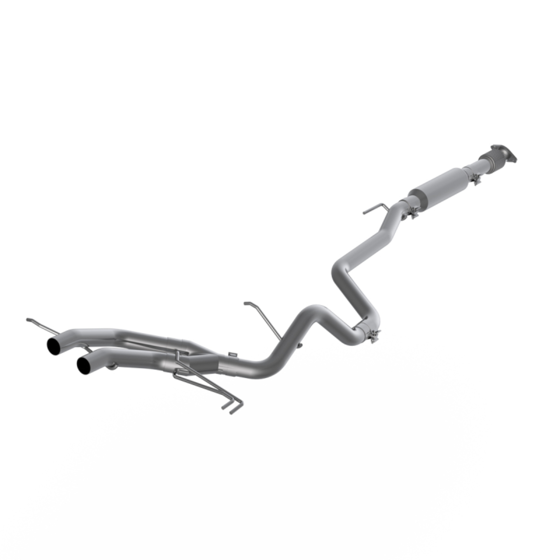 Picture of MBRP 13-18 Hyundai Veloster Turbo 2.5in AL Cat Back - Dual Exit