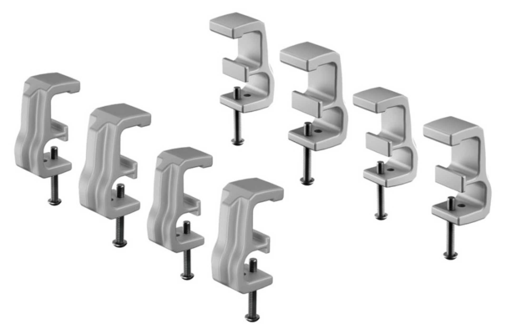 Picture of Thule 05-15 Toyota Tacoma Adapter Fitting Kit (Req. for Xsporter Truck Rack) - Silver