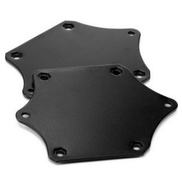 Picture of Thule Adapter Kit - Hull-A-Port T-Track (Mounts Thule Kayak Carriers to AeroBlade Load Bars) - Blk