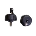 Picture of Thule Locking TracKnobs (2 Pack - Works w/TracRac SR & Utility Racks Only) - Black