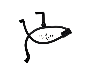Picture of J&L 2011-2025 Ford F-150 2.7L/3.5L/5.0L Passenger Side Oil Separator 3.0 - Black Anodized