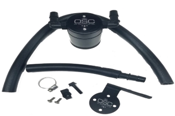 Picture of J&L 13-14 Focus ST Rear Oil Separator 3.0 - Black Anodized