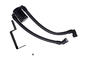 Picture of J&L 13-19 Ford Explorer Sport EcoBoost V6 Passenger Side Oil Separator 3.0 - Black Anodized