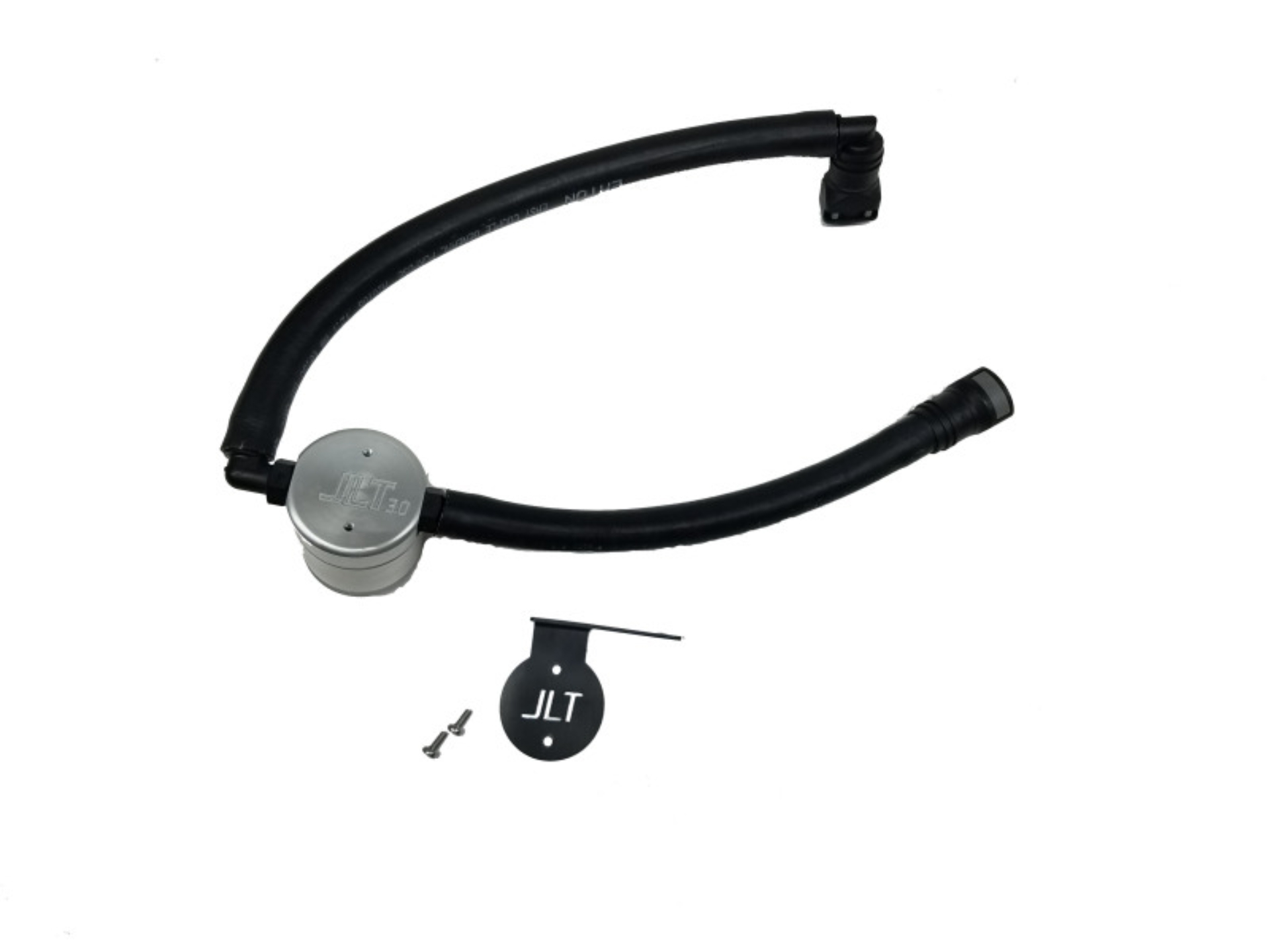 Picture of J&L 15-25 Ford Transit 150/250/350 3.5L EcoBoost Passenger Side Oil Separator 3.0 - Clear Anodized