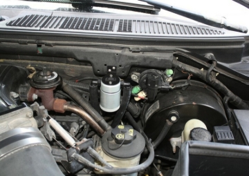 Picture of J&L 99-04 Ford Lightning Driver Side Oil Separator 3.0 - Clear Anodized