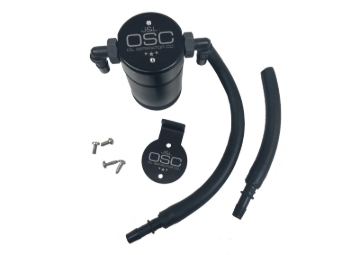 Picture of J&L 99-04 Ford Lightning Passenger Side Oil Separator 3.0 - Black Anodized