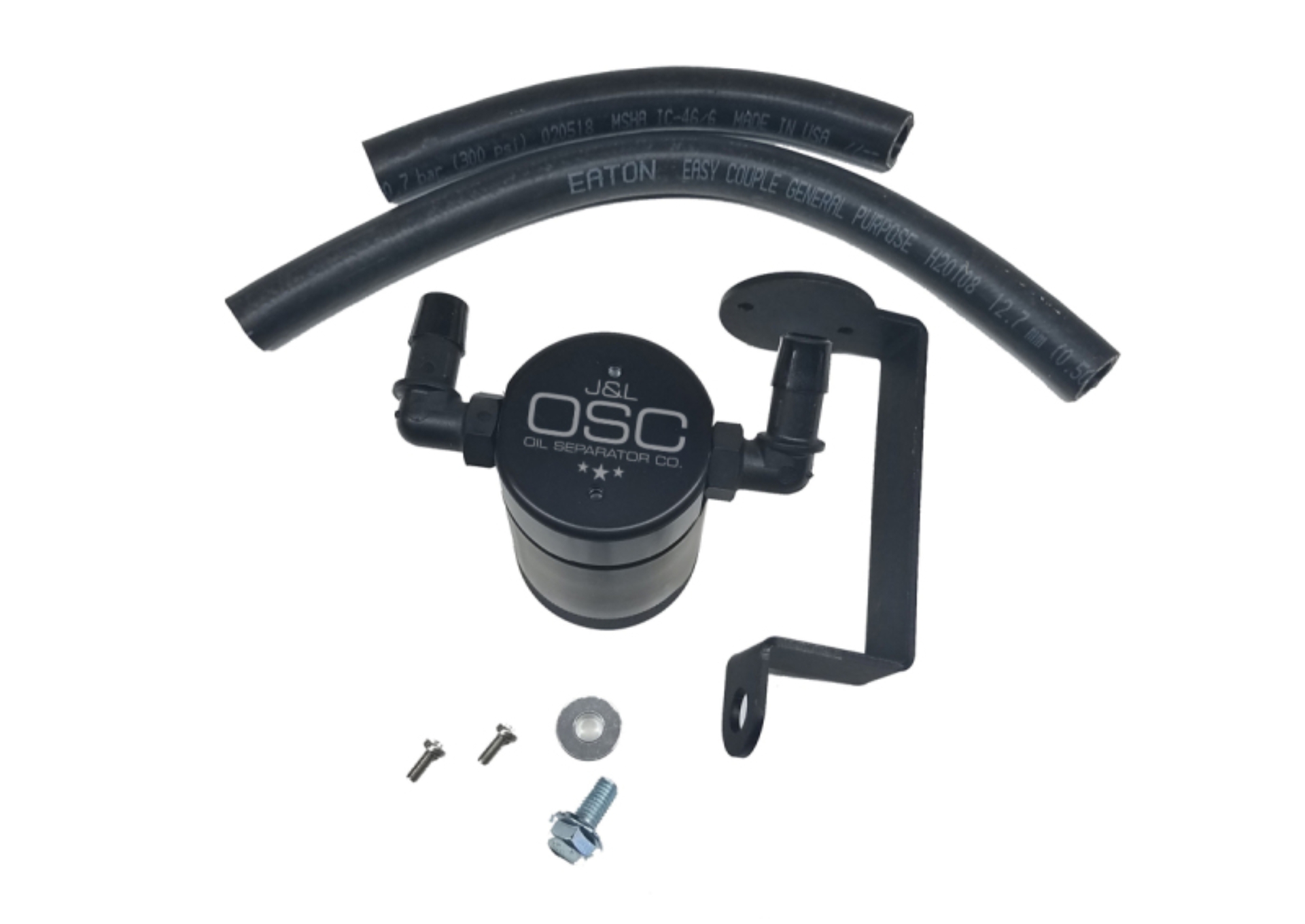 Picture of J&L 05-23 Dodge Charger 5.7L Hemi Passenger Side Oil Separator 3.0 - Black Anodized