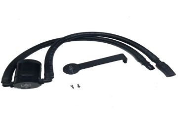 Picture of J&L 12-17 Jeep Wrangler JK 3.6L Passenger Side Oil Separator 3.0 - Black Anodized