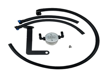 Picture of J&L 10-15 Chevrolet Camaro LS3 6.2L Passenger Side Oil Separator 3.0 - Clear Anodized