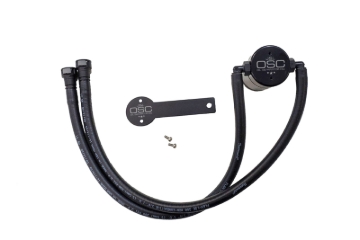 Picture of J&L 16-24 Chevrolet Camaro LT1 6.2L Driver Side Oil Separator 3.0 - Black Anodized