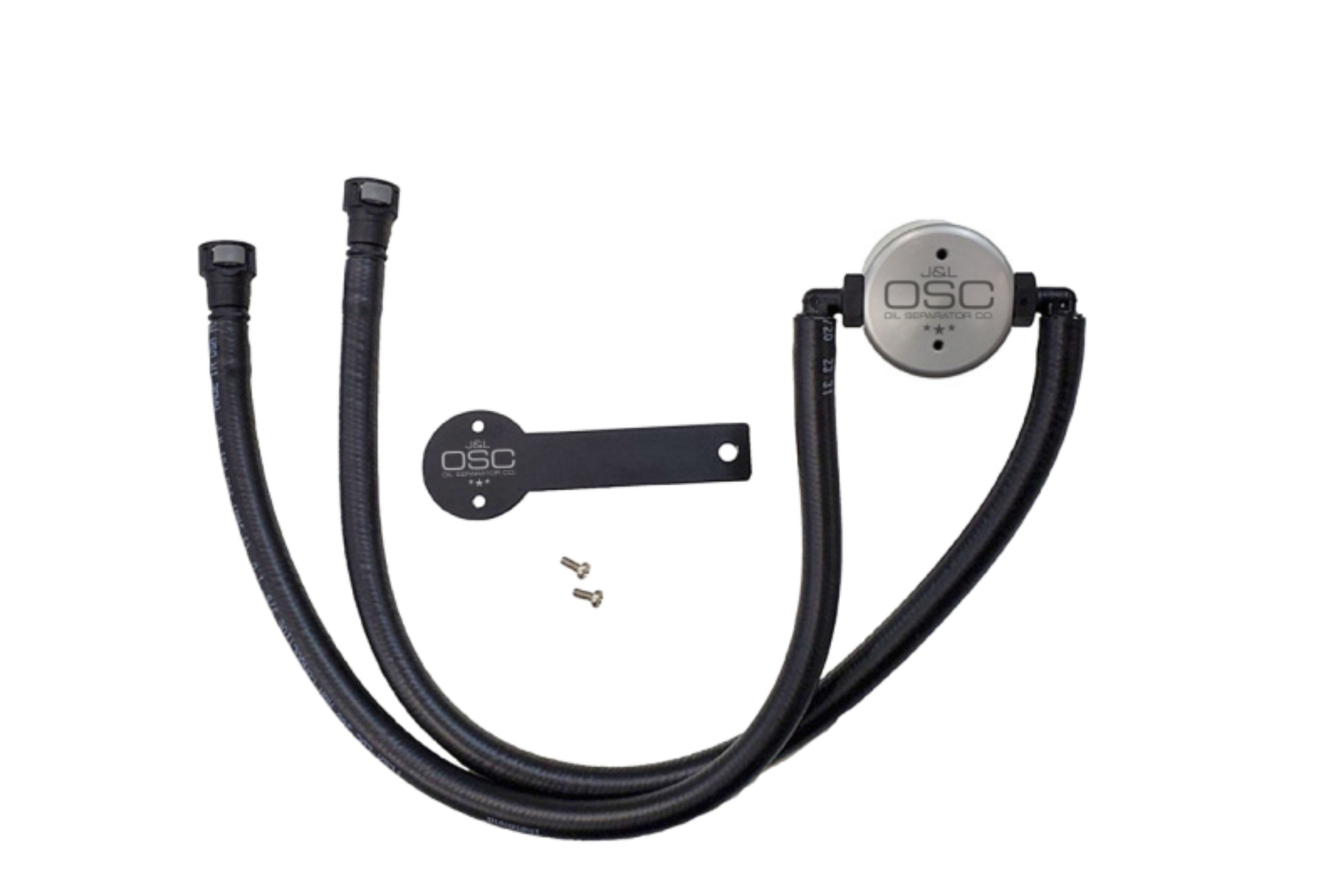 Picture of J&L 16-24 Chevrolet Camaro LT1 6.2L Drivers Side Oil Separator 3.0 - Clear Anodized