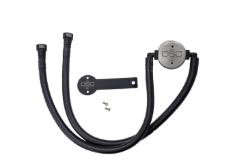 Picture of J&L 16-24 Chevrolet Camaro LT1 6.2L Drivers Side Oil Separator 3.0 - Clear Anodized