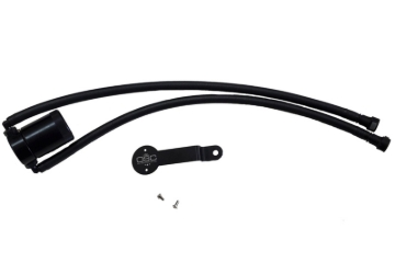 Picture of J&L 14-18 Chevy/GM Truck/SUV 5.3L V8 Driver Side Oil Separator 3.0 - Black Anodized