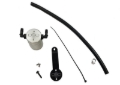 Picture of J&L 16-21 Honda Civic 1.5L Turbo (EX & Si) Passenger Side Oil Separator 3.0 - Clear Anodized