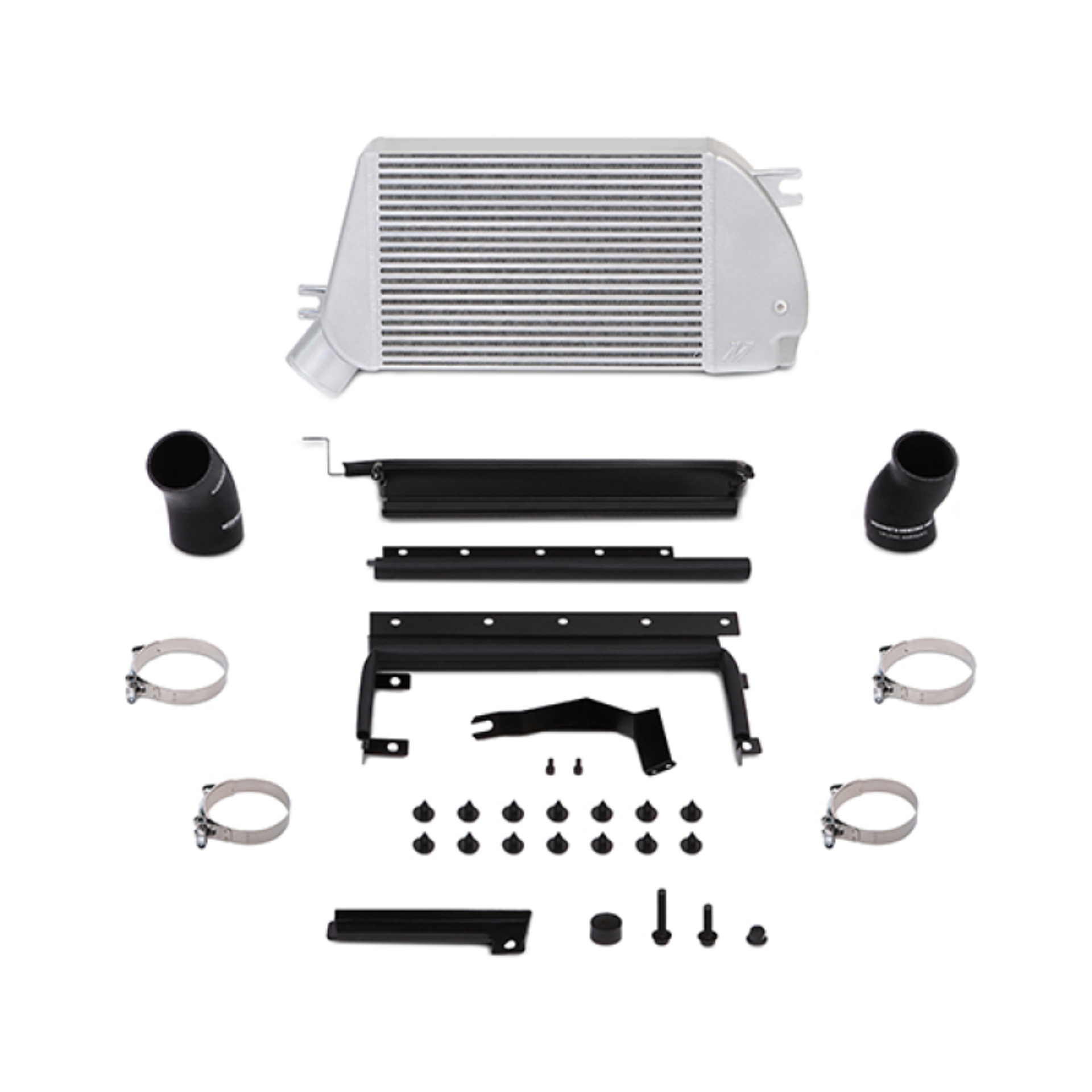 Picture of Mishimoto 2015+ Subaru WRX Street Performance Top-Mount Intercooler Kit - Silver