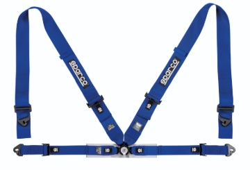 Picture of Sparco Belt 4Pt 3in/2in Competition Harness - Blue