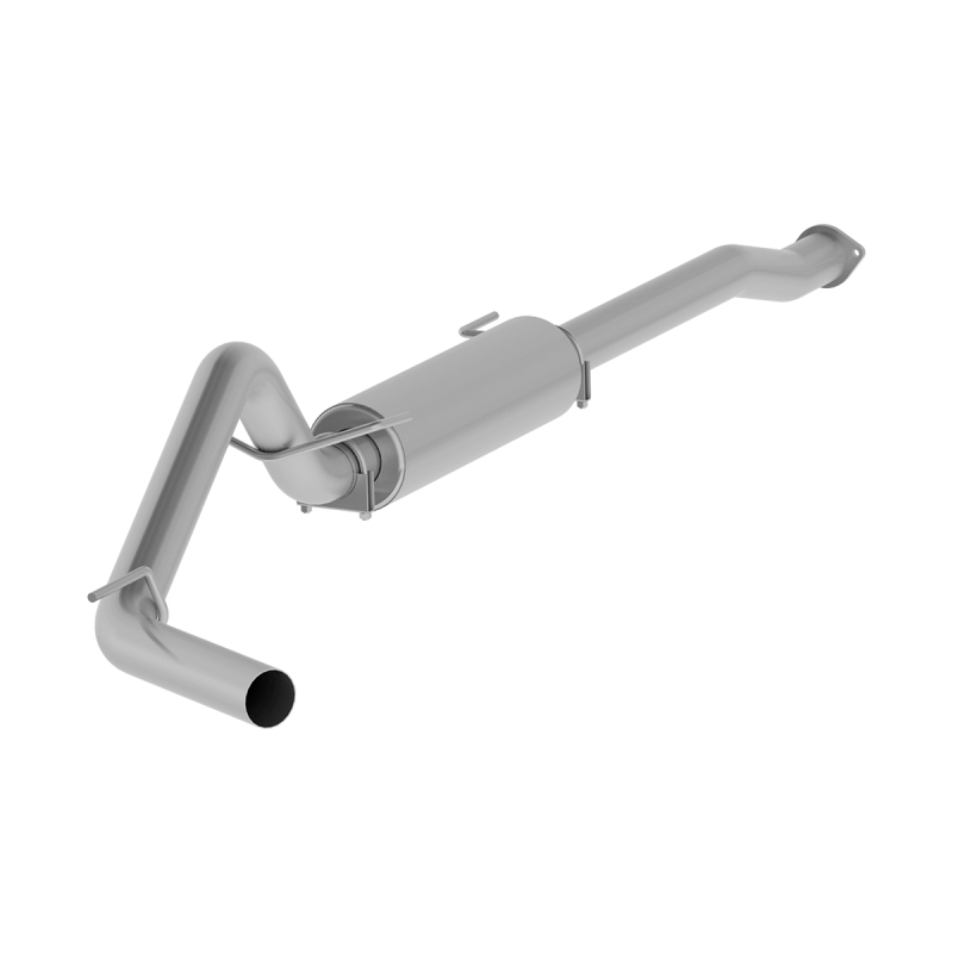 Picture of MBRP 16-19 Toyota Tacoma 3.5L 3in Cat Back Single Side Exit Alum Exhaust System