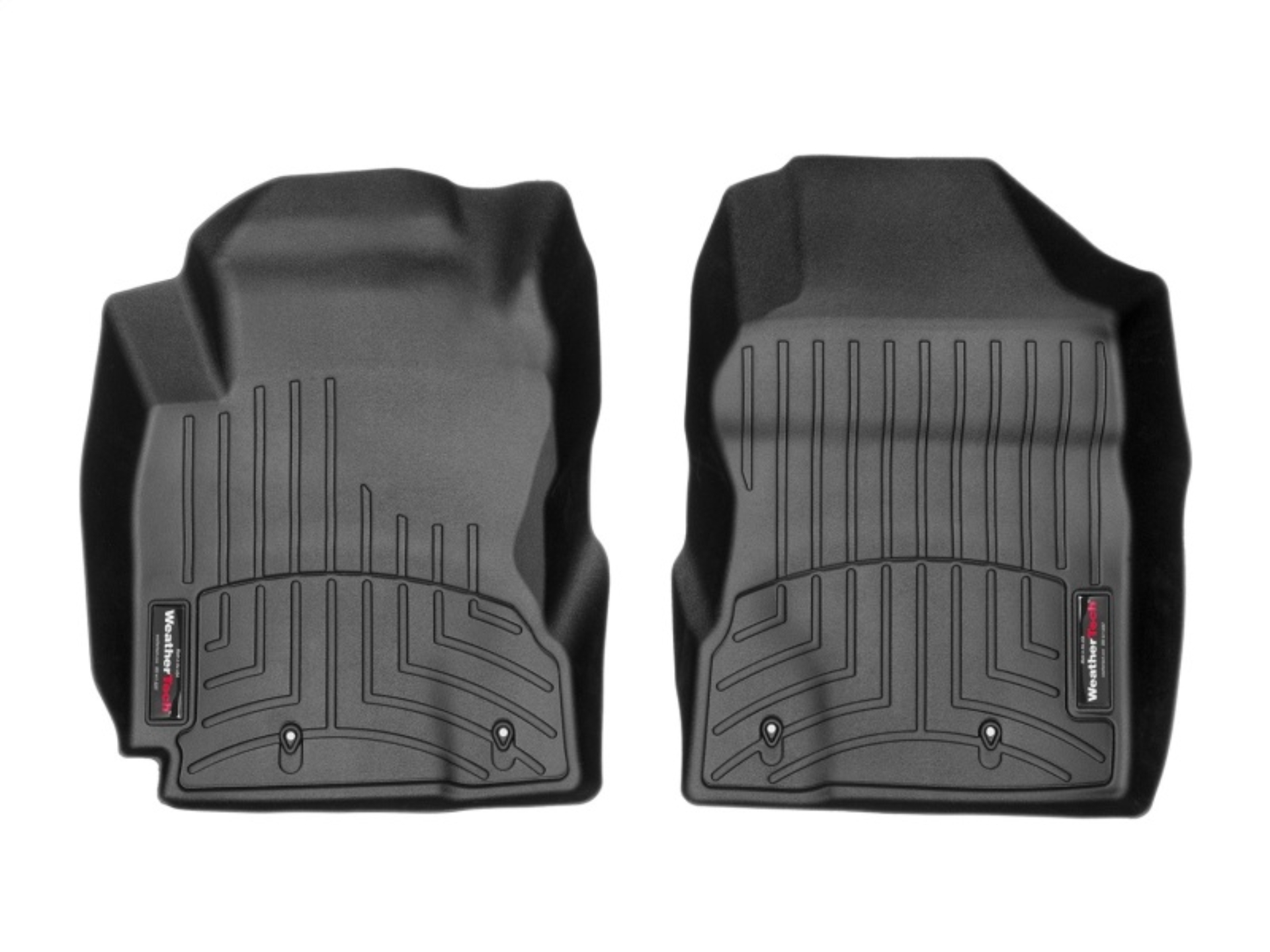Picture of WeatherTech WT FloorLiner-Front-Blk Floor Mats - 4411951
