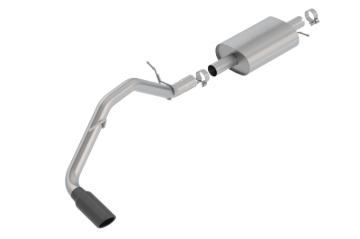 Picture of Borla 2019 Ford Ranger XL/XLT/Lariat 2.3L 2/4WD WB S-Type Catback Exhaust w/ Blk Chrome Tip