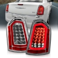 Picture of ANZO 11-14 Chrysler 300 LED Taillights Chrome w/ Sequential