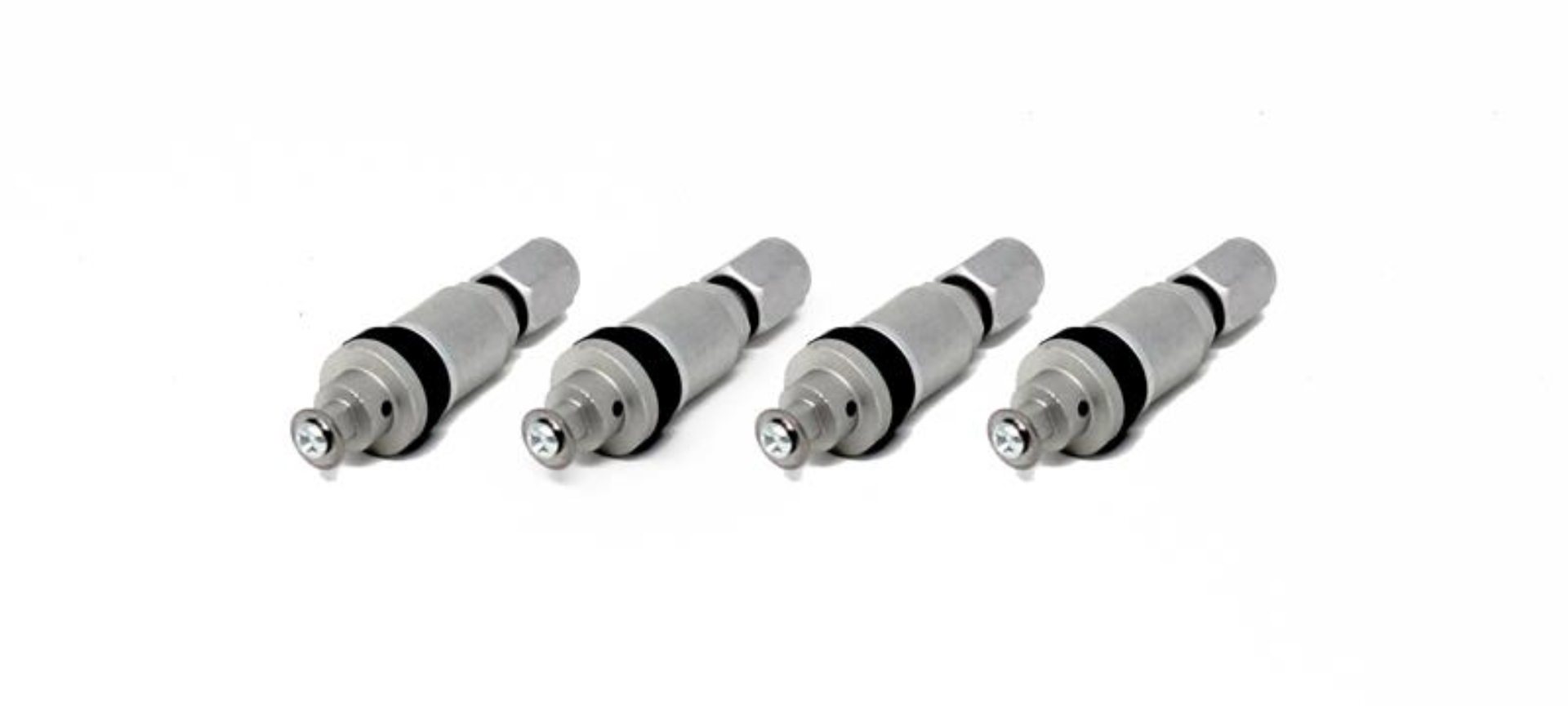 Picture of Torque Solution Billet TPMS Valve Stem Kit (Silver) 2008+ Subaru Legacy Impreza WRX / STi