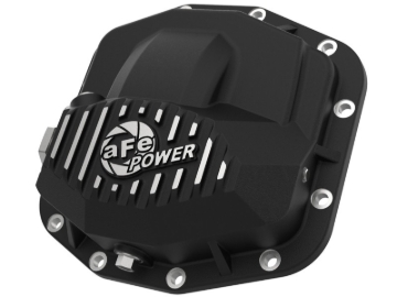 Picture of aFe Power Pro Series Front Differential Cover Black (Dana M210) 18-19 Jeep Wrangler JL 2.0L (t)
