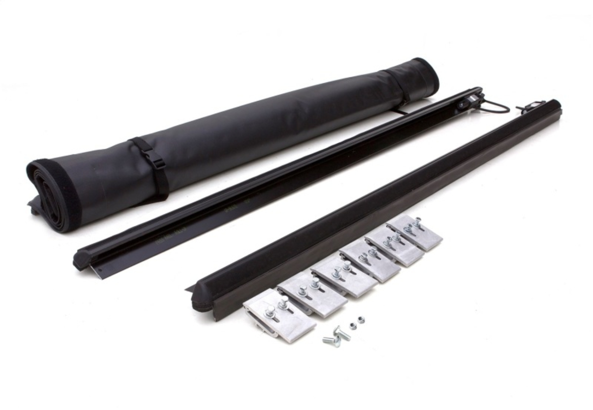 Picture of Lund 19-23 Ford Ranger (5ft Bed) Genesis Elite Roll Up Tonneau Cover - Black