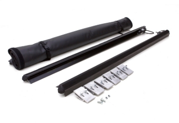 Picture of Lund 19-23 Ford Ranger (5ft Bed) Genesis Elite Roll Up Tonneau Cover - Black