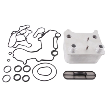Picture of Mishimoto 03-07 Ford 6.0L Powerstroke Replacement Oil Cooler Kit