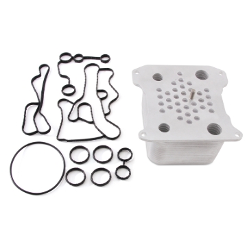 Picture of Mishimoto 08-10 Ford 6.4L Powerstroke Replacement Oil Cooler Kit