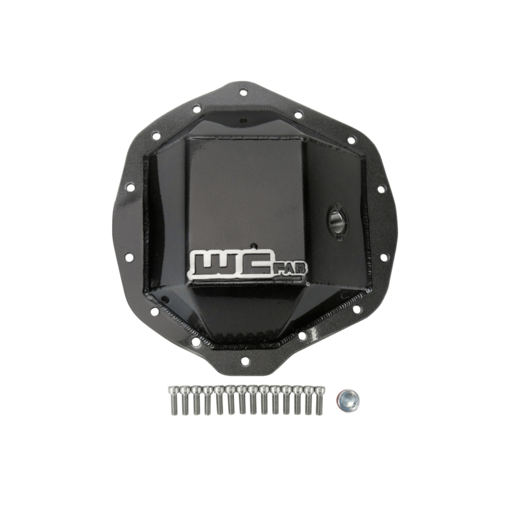 Picture of Wehrli 01-19 Chevrolet Duramax/03-19 Dodge Cummins 11.5in AAM Rear Diff. Cover - WCFab Grey