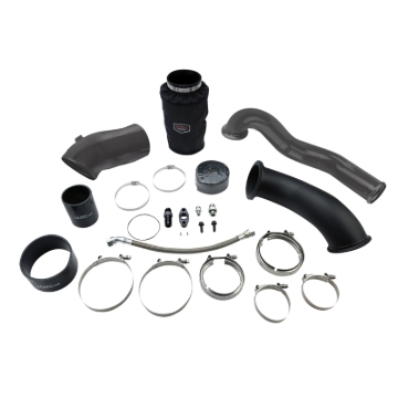 Picture of Wehrli 04.5-07 Dodge 5.9L Cummins S400 Turbo 2nd Gen Swap Kit (No Turbo/Manifold) - Gloss Black