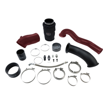 Picture of Wehrli 04.5-07 Dodge 5.9L Cummins S400 Turbo 2nd Gen Swap Kit (No Turbo/Manifold) - WCFab Red