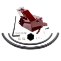 Picture of Wehrli 13-18 Dodge 6.7L Cummins OEM Placement Coolant Tank Kit - WCFab Red