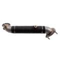 Picture of Wehrli 15.5-16 Chevrolet 6.6L LML Duramax 3in Stainless Down Pipe (3 Bolt Flange)