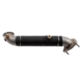 Picture of Wehrli 15.5-16 Chevrolet 6.6L LML Duramax 3in Stainless Down Pipe (3 Bolt Flange)