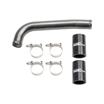Picture of Wehrli 01-05 Chevrolet 6.6L LB7/LLY Duramax Upper Coolant Pipe - WCFab Grey