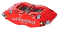 Picture of Wilwood Caliper- DPR-DS - Red 1.62in Piston 0.810in Rotor - Dust Seal