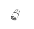 Picture of Project Kics Spare Lock Key for Leggdura Racing Shell Type Lock Lugs (num 1124)
