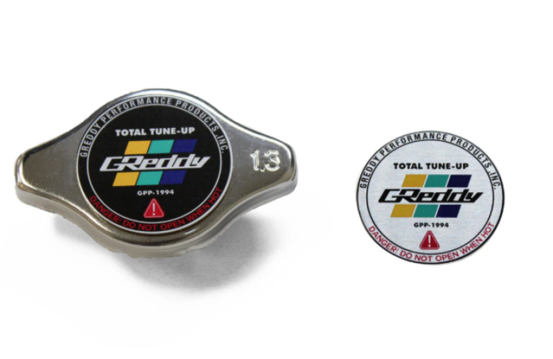 Picture of GReddy Type-N 1.3 Radiator Cap Most Honda / Some Toyota - Polished