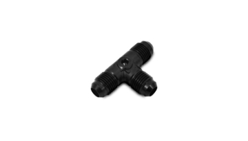 Picture of Vibrant -6AN to -6AN Male Tee Adapter Fitting with 1/8in NPT Port