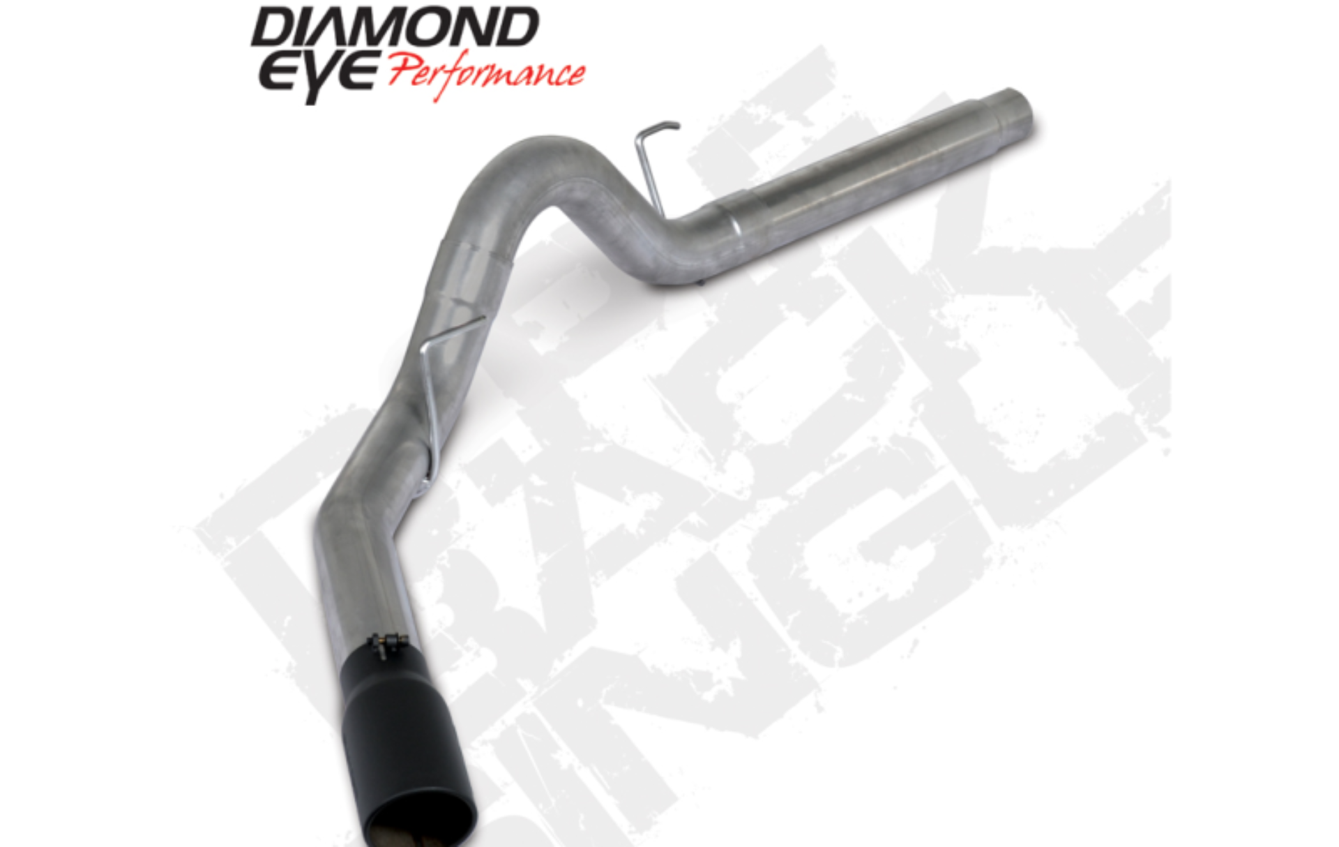 Picture of Diamond Eye 18-19 Ford 3.0L Powerstroke F150 - 4in 409SS DPF Back Exhaust Kit w/ Tip 4512BRA-DEBK